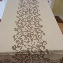 Tablecloth Acanto Collection 100% natural linen