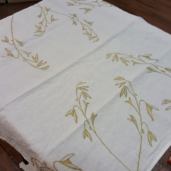 Murous tablecloth tablecloth in organic natural linen