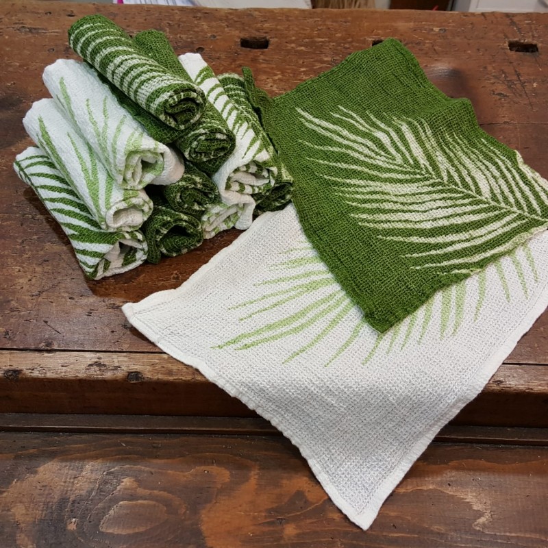 Pure linen palm collection lavette