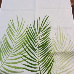 Dish Cloth in crumpled natural linen palm collection