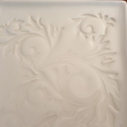 Acanthus collection porcelain tray