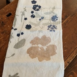 Tea towel 100% Linen L'Heure Bleue Collection