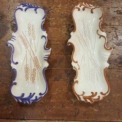 Small ceramic spoon with relief design