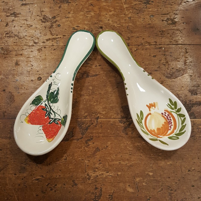 Ladle rest decoration Pomegranate or Strawberries