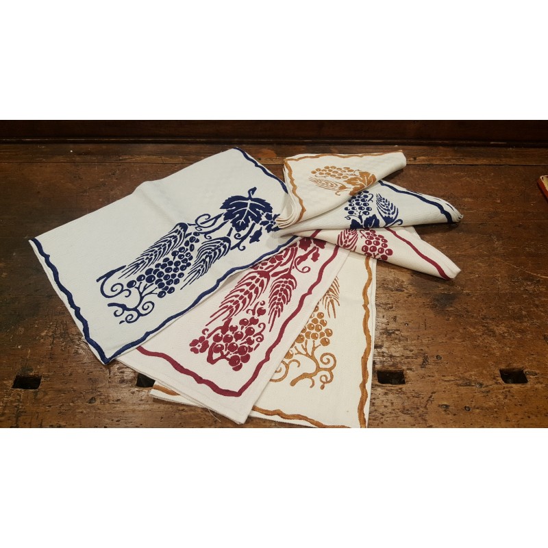 American placemat with Romagna print