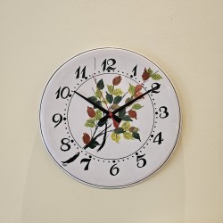 Wall Clock Foglie Collection