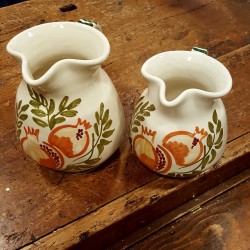 Ceramic Wine jugs pomegranades