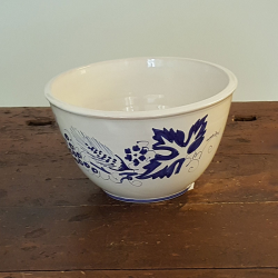 Italian handmade ceramic salad bowl