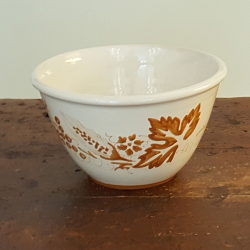 Italian handmade ceramic salad bowl