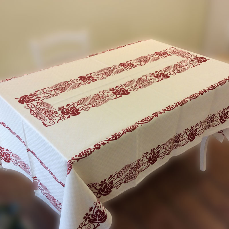 Italian Tablecloth hand-printed