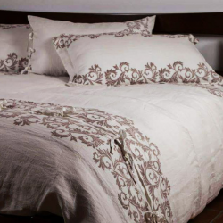 Bedspread wrinkled linen acanto collection