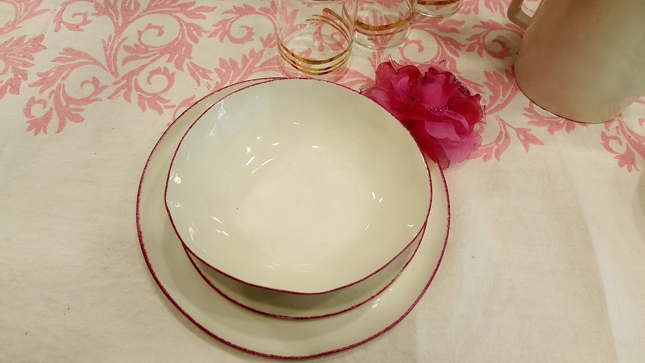 Hand Made Fine Porcelain Plates